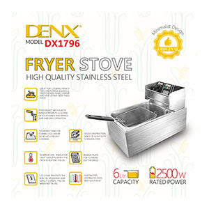 Denx Fryer Stove Stainless Steel