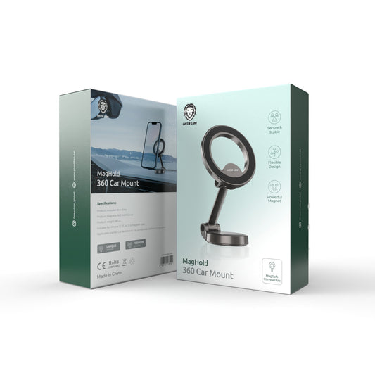 Green Lion Maghold 360 Car Mount Black