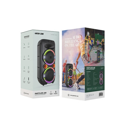 Green Lion PartyLife 400 Bluetooth Speaker - Black