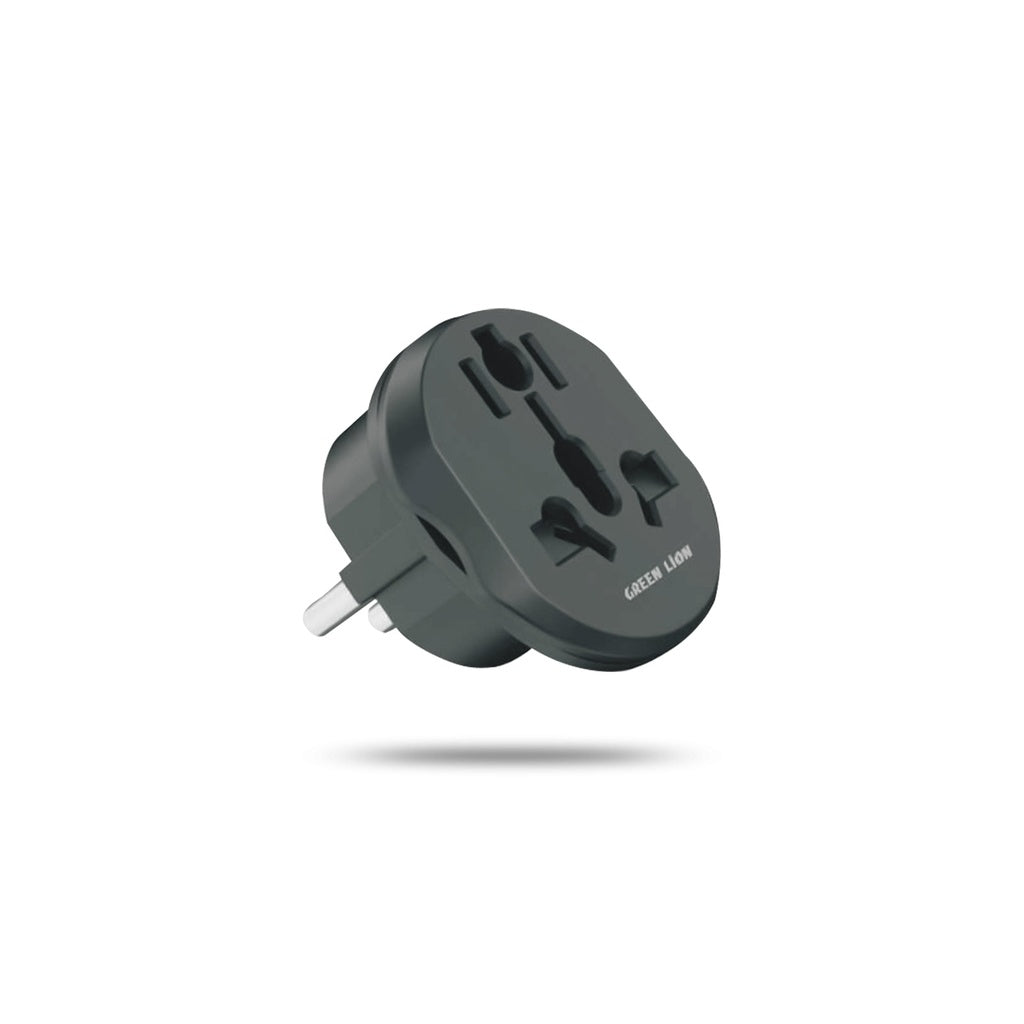 Green Lion Universal Conversion EU Plug 2 - Black