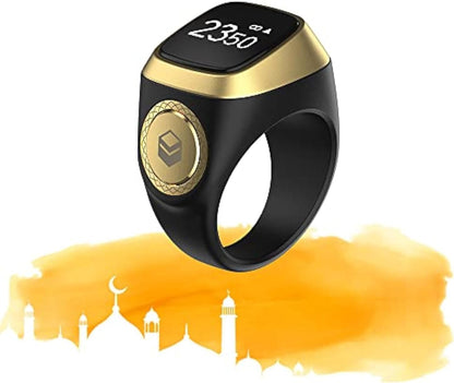 Smart Tasbih Zikr Ring,Muslim Prayer, Prayer timing reminder